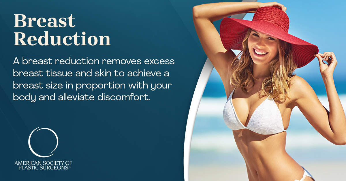 One of the most common reasons women seek breast reduction surgery